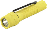 Streamlight 88853 PolyTac 600-Lumen 11500-Candela Tactical LED Flashlight, Ten-TAP Programmable, Clear Retail Packaging, Yellow