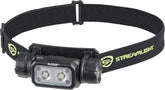 Streamlight 89019 Sledge 1000-Lumen Max 600-Lumen Standard 1800-Candela Rechargeable Low-Profile LED Headlamp with Elastic and Rubber Hard Hat Straps, Black