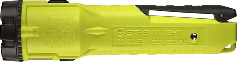 Streamlight 68730 Dualie 275-Lumen Intrinsically Safe Rechargeable Flashlight, Light Only, Yellow