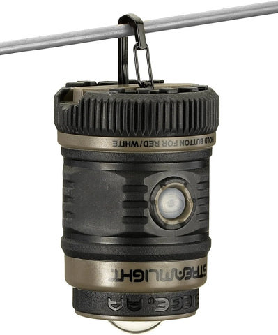 Streamlight 44941 Siege AA 200-Lumen Lantern with White & Red LEDs for Camping & Emergencies, Coyote