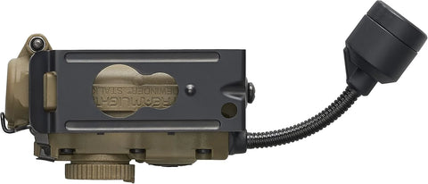 Streamlight 14306 Sidewinder Stalk 76-Lumen Hands-Free Gear Mounted Flexible Task Light with White/Red LEDs, Coyote