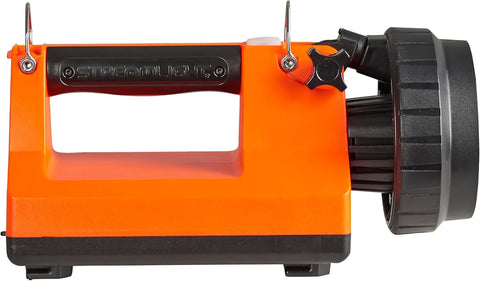 Streamlight 45856 E-Spot LiteBox 1500-Lumen 110000-Candela Rechargeable Spot Beam Lantern with Heavy Duty Shoulder Strap, Without Charger, Orange