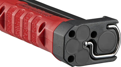 Streamlight 76801 Stinger Switchblade 800-Lumen Rechargeable Compact Multi-Function LED Work Light with Color-Rite Technology and AC Charger, Red