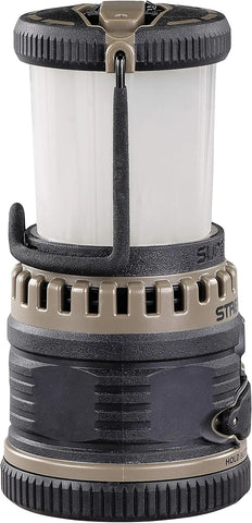 Streamlight 44947 Super Siege 1100-Lumen Rechargeable Lantern with 120-Volt AC Charger, Coyote