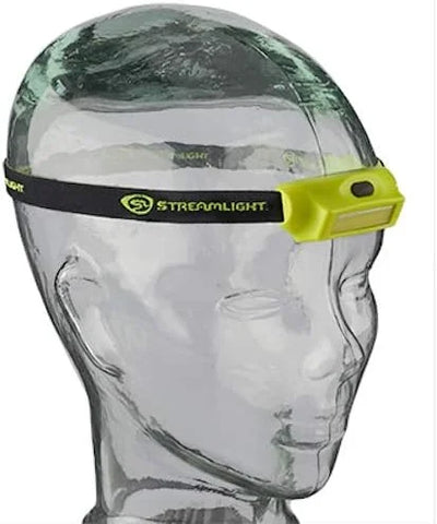 Streamlight 61714 Bandit Pro 180-Lumen Rechargeable Lightweight LED Headlamp for Work & Outdoor Use, Includes Elastic Head Strpa, Visor Clip and USB Cable, Black