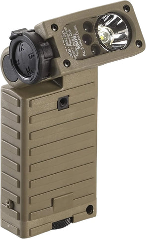 Streamlight 14000 Sidewinder 55-Lumens LED Military Waterproof Flashlight with (2) AA Alkaline Batteries in Clamshell, Coyote