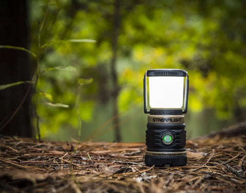 Streamlight 44941 Siege AA 200-Lumen Lantern with White & Red LEDs for Camping & Emergencies, Coyote