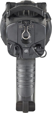 Streamlight 44911 WayPoint 400 Rechargeable 1400-Lumen Long Range Pistol-Grip Spotlight with 120V AC Charger and Polymer Holder/Mount, Black