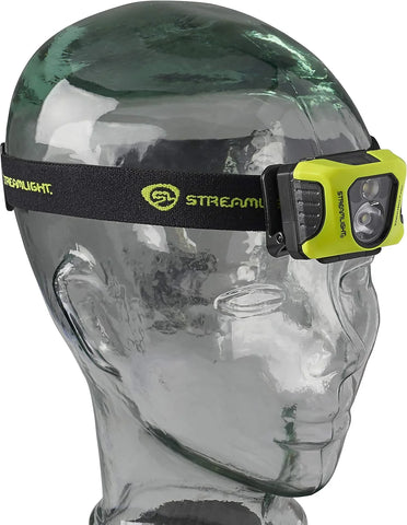 Streamlight 61435 Enduro Pro USB 200-Lumen 2080-Candela Ultra-Light LED Rechargeable Headlamp with Spot & Flood Beams, Elastic Head Strap, and USB Cable, Yellow