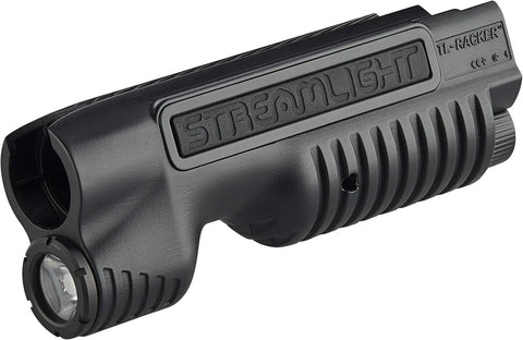 Streamlight 69601 TL-Racker 1,000 Lumen 20,000-Candela Tactical Integrated Forend Weapon Light with Ambidextrous Controls for Remington 870 Only, Black