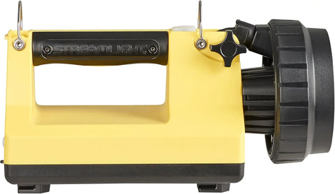 Streamlight 45871 E-Spot LiteBox 1150-Lumen 110000 Candela Rechargeable Spot Beam Lantern with AC/DC Charging, Heavy Duty Shoulder Strap, and Mounting Rack, Yellow