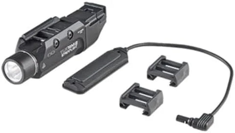 Streamlight 69450 TLR RM 2 Compact, Portable Rail-Mounted LED Tactical Lighting System with Tail Loc, Remote Switch, and 2 Lithium Batteries, Black