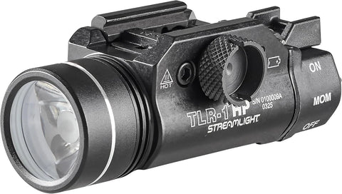 Streamlight 59152 TLR-1 HP 1000-Lumen High Candela Weapon Mounted Light with Long Gun Kit, Includes Safe Off Remote and Standard Switches, Remote Pressure Switch, Mounting Clips, Black