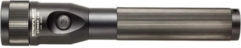 Streamlight 75713 Stinger 425-Lumen LED Rechargeable Flashlight with NiMH Battery and 120V AC/12V DC 2-Holders, Black