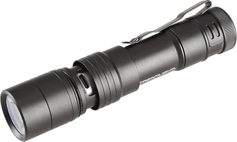 Streamlight 66210 MegaStream USB 1800-Lumen 26000-Candela Rechargeable EDC Flashlight Includes Rechargeable Battery, USB-C Cable, and Holster, Black