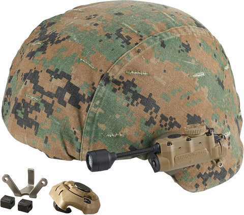 Streamlight 14308 Sidewinder Stalk 76-Lumen Hands-Free Gear Mounted Flexible Task Light with White/Red/Blue/IR LEDs, Coyote