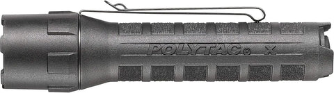 Streamlight 88603 PolyTac X 600-Lumen 11,485-Candela Professional Tactical LED Flashlight,Ten-TAP Programmable, Box, Black