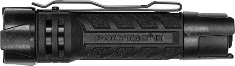 Streamlight 86000 PolyTac 1X 350-Lumen 12,000-Candela LED Handheld Flashlight, Rechargeable Capable, Uses Multiple Battery Types, Black
