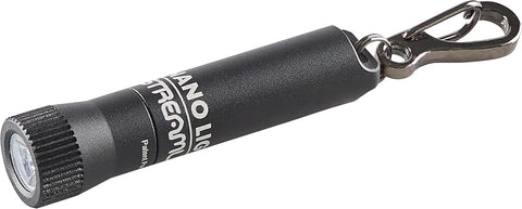 Streamlight 73020 Nano Light II 20-Lumens Miniature Keychain LED Flashlight with AAAA Alkaline Battery, Black