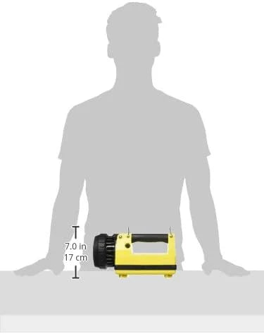 Streamlight 45876 E-Spot LiteBox 1500-Lumen 110000 Candela Rechargeable Spot Beam Lantern with Heavy Duty Shoulder Strap Without Charger, Yellow