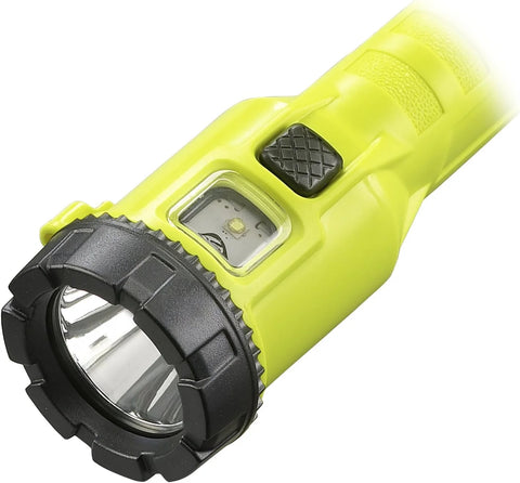 Streamlight 68751 Dualie 3AA 140-Lumen Intrinsically Safe Industrial Flashlight with Spot/Flood Without Batteries, Yellow