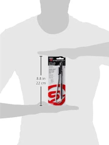 Streamlight 65658 Stylus Reach UL-Listed 11-Lumen White LED Pen Light for Mechanics, Inspectors, and Technicians with Flexible 7-Inch Extension Cable and 3 AAAA Alkaline Batteries, Black