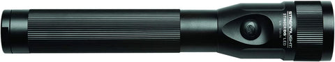 Streamlight 75812 Stinger DS 425-Lumen 26000-Candela Rechargeable LED Flashlight with Dual Switches and DC Steady Charger, Black