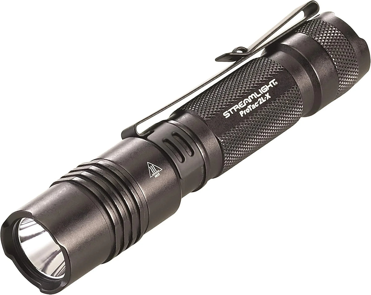 Streamlight 88083 ProTac 2L-X USB 500-Lumen 68,000-Candela Tactical LED Flashlight, Ten-TAP Programmable, Box, Black