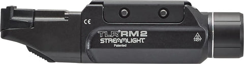 Streamlight 69450 TLR RM 2 Compact, Portable Rail-Mounted LED Tactical Lighting System with Tail Loc, Remote Switch, and 2 Lithium Batteries, Black