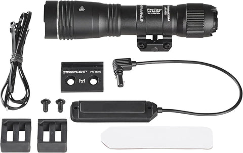 Streamlight 89015 ProTac Rail Mount HP-X Pro 800-Lumen 105000-Candela Tactical LED Flashlight, Jack-Cap Switch, for Picatinny Rails, M-LOK Mount, Black