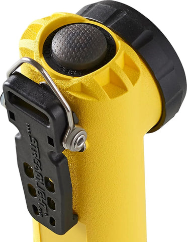 Streamlight 90962 Survivor X 250-Lumen Right-Angle Firefighter's Flashlight with Charger and Charging System, Yellow