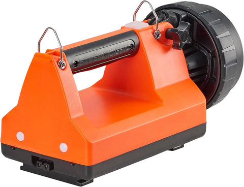 Streamlight 45882 E-Spot FireBox 1500-Lumen 110000 Candela Rechargeable Spot Beam Lantern with Dual Rear LEDs, and Heavy Duty Shoulder Strap Without Charger, Orange