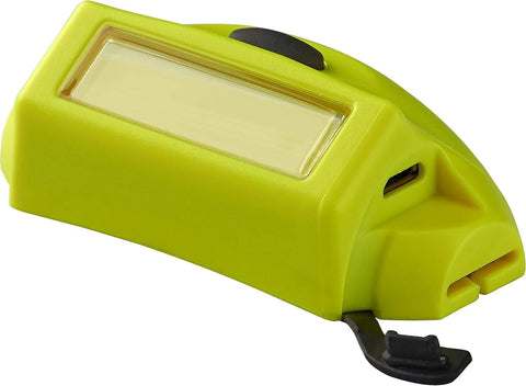 Streamlight 61710 Bandit Pro 180-Lumen USB Rechargeable LED Headlamp with Elastic Head Strap, Visor Clip, and USB Cable, Yellow