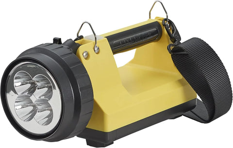 Streamlight 45871 E-Spot LiteBox 1150-Lumen 110000 Candela Rechargeable Spot Beam Lantern with AC/DC Charging, Heavy Duty Shoulder Strap, and Mounting Rack, Yellow