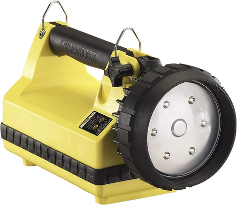 Streamlight 45826 E-Flood LiteBox 1500-Lumen 4700 Candela Rechargeable Flood Beam Lantern with Heavy Duty Shoulder Strap Without Charger, Yellow