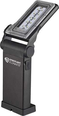 Streamlight 61500 Flipmate 500-Lumen USB Rechargeable Multi-Function Compact Work Light, Black