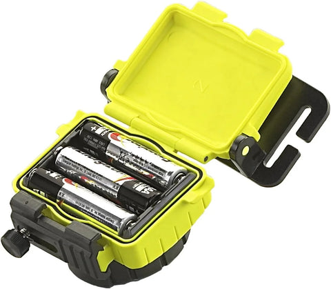 Streamlight 61602 Double Clutch USB 125-Lumen 1700-Candela LED Headlamp with AC Charging System, Spot and Flood Beams, Yellow