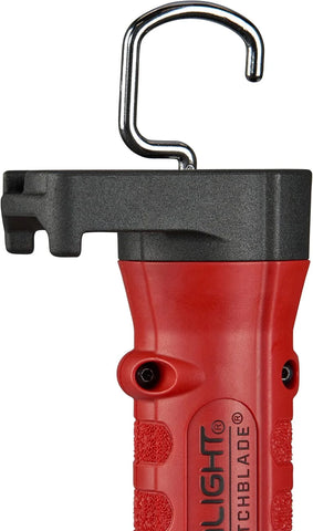 Streamlight 76801 Stinger Switchblade 800-Lumen Rechargeable Compact Multi-Function LED Work Light with Color-Rite Technology and AC Charger, Red