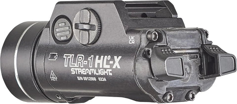 Streamlight 69500 TLR-1 HL-X 1000-Lumen 15000-Candela Rail-Mounted Tactical Weapon Light with Specific Compatibility Rail Locating Keys, Black