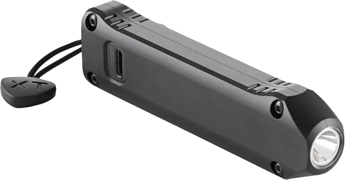 Streamlight 88812 Wedge XT 500-Lumen 1,900-Candela Flat Everyday Carry Flashlight, Includes USB-Cable and Pocket Lanyard, Black