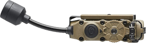 Streamlight 14307 Sidewinder Stalk 76-Lumen Hands-Free Gear Mounted Flexible Task Light with White/Red/Blue/IR LEDs, Coyote
