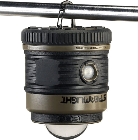 Streamlight 44931 Siege 540-Lumen Compact LED Camping Lantern with 360° Lighting for Power Outages, Hurricanes, and Emergencies, Coyote