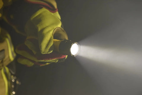 Streamlight 88601 PolyTac X 600-Lumen 11,485-Candela Professional Tactical LED Flashlight Ten-TAP Programmable, Clear Retail Packaging, Yellow