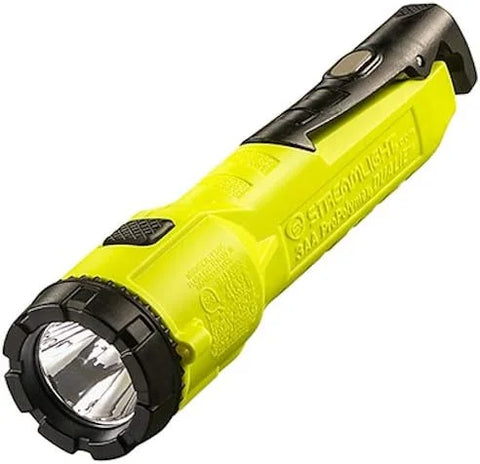 Streamlight 68782 Dualie 3AA 245-Lumen Magnetic Intrinsically Safe Industrial Flashlight with Spot/Flood and 3 "AA Alkaline Batteries, Yellow