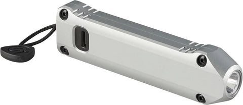 Streamlight 88819 Wedge XT 500-Lumen 1,900-Candela Flat Everyday Carry Flashlight, Includes USB-Cable and Pocket Lanyard, Silver