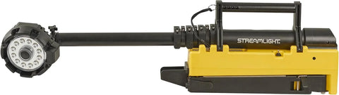 Streamlight 45680 Portable Scene Light EXT 10,000-Lumen Collapsible, Rechargeable Flood Light with Heavy-Duty Shoulder Strap, 120-Volt AC Charger and 7-Foot Extension Pole, Yellow