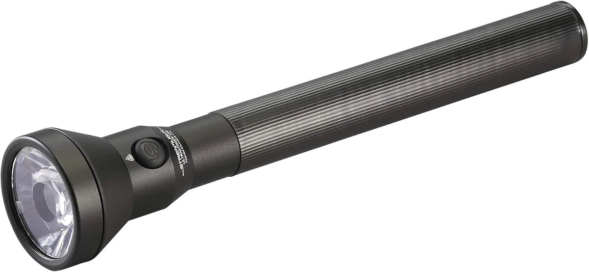 Streamlight 77550 UltraStinger 1100 Lumen 65000 Candela Rechargeable Tactical Duty Flashlight, Long Range Beam, Light Only, Black