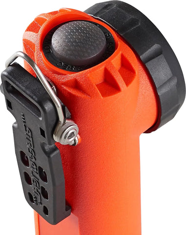 Streamlight 90952 Survivor X 250-Lumen Right-Angle Firefighter's Flashlight with Charger and Charging System, Orange
