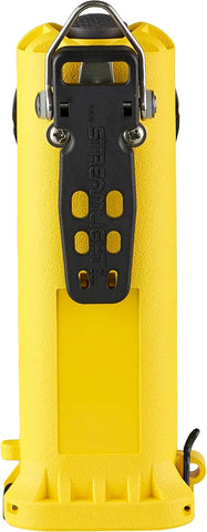 Streamlight 90962 Survivor X 250-Lumen Right-Angle Firefighter's Flashlight with Charger and Charging System, Yellow