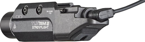 Streamlight 69450 TLR RM 2 Compact, Portable Rail-Mounted LED Tactical Lighting System with Tail Loc, Remote Switch, and 2 Lithium Batteries, Black